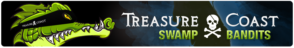 Treasure Coast Swamp Bandits (2011–2013) — Treasure Coast Banner